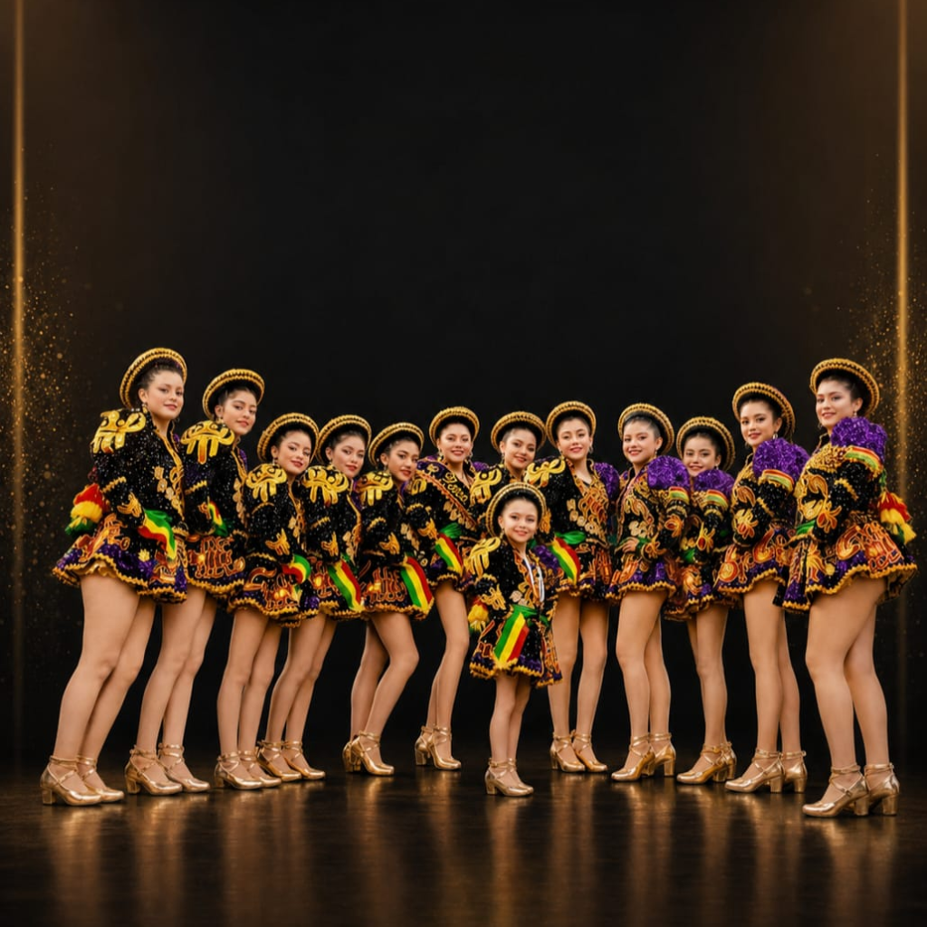Grupo INTI MARCACH de Caporal Boliviano Femenino
